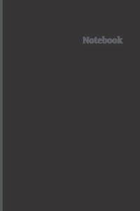 Black Notebook: College Ruled Notebook / 100 Pages Lined Sheets / Writing Journal, Home School Supplies for College Students or K-12 / 6â x 9â Black from Independently published