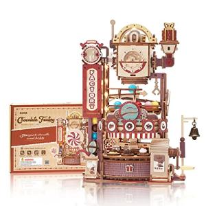 ROKR 3D Wooden Puzzles for Adults-Wooden Marble Run-Wood Puzzles for Adults-Model Building Kits to Build for Adults-Hobbies for Women Men from ROKR