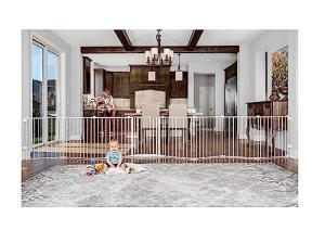 Regalo 192-Inch Super Wide Adjustable Baby Gate and Play Yard, 4-In-1, Bonus Kit, Includes 4 Pack of Wall Mounts by Regalo