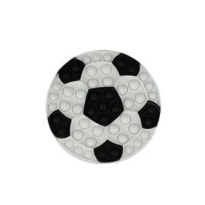 BULINGNA Pop Fidget Popping Toys, Pop Bubble Fidget Toy, Ball Shape Squeeze Sensory Toy, Stress Reliever Toy Novelty Gifts for Kids and Adults (Football) from BULINGNA