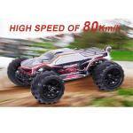 1:10 Scale Remote Control Car Truck, 80+ KM/H High Speed RTR RC Truck, 2.4GHZ Radio Controlled Electric RC Car, 4WD 4x4 Off Road Monster Truck for Adults, IPX7 Waterproof Racing Vehicle Truck by JLBRACINGRC