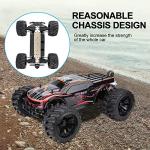 1:10 Scale Remote Control Car Truck, 80+ KM/H High Speed RTR RC Truck, 2.4GHZ Radio Controlled Electric RC Car, 4WD 4x4 Off Road Monster Truck for Adults, IPX7 Waterproof Racing Vehicle Truck by JLBRACINGRC