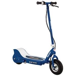 Razor E325 Durable Adult & Teen Ride-On 24V Motorized High-Torque Power Electric Scooter, Speeds up to 15 MPH with Brakes and Pneumatic Tires, Navy by Razor