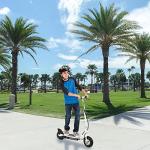 Razor E325 Durable Adult & Teen Ride-On 24V Motorized High-Torque Power Electric Scooter, Speeds up to 15 MPH with Brakes and Pneumatic Tires, Navy by Razor