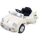 Kids Ride On Car with Remote Control â Classic Sports Car for Kids 6V Battery Powered Ride On Toys with Sound for Ages 3 â 6 by Lilâ Rider (Cream) from Trademark Global - Toys
