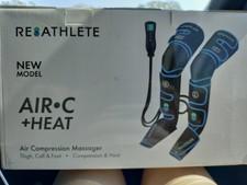 Reathlete Leg Massager, Air Compression for Circulation Calf Feet Thigh Massage, Muscle Pain Relief, Sequential Boots Device with Handheld Controller with Knee Heat Functionâ¦ from REATHLETE