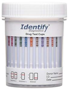 200 Pack Identify Diagnostics 12 Panel Drug Test Cup with BUP - Testing Instantly for 12 Different Drugs THC50, COC, OXY, MDMA, BUP, MOP, AMP, BAR, BZO, MET, MTD, PCP ID-CP12-BUP (200) by Medical Distribution Group