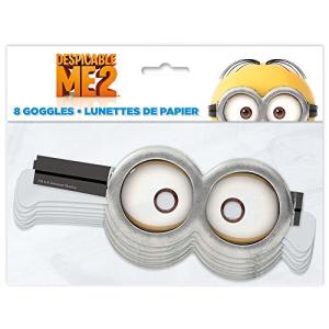 Despicable Me Minion Goggle Party Masks, 8ct from Unique Party Favors