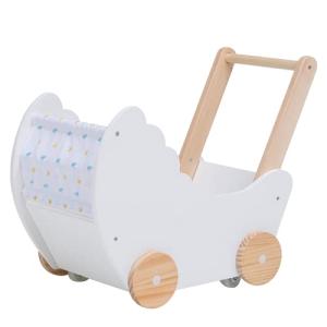 Crown Children 2-in-1 Baby Learning Walker Wooden Strollers with Blocks - Toddler Baby Push Walker Toys with Wheels for Girls Boys 1-3 Years Old, Wagon Toy Walkers Sturdy Construction (Boat) from Hangzhou Huanyu Toys Co.,Ltd
