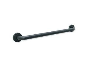 GBS Straight Bathroom Grab Bar - Mobility & Safety Rail for Toilet Shower & Tub/Bed Assist & Slip Prevention Aid/Seniors & Disabled/Stainless Steel/Black Matte Finish/Smooth Grip/36 Inch from Grab Bar Specialists