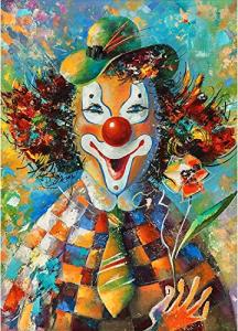 Puzzles for Adults 1000 Piece Puzzle for Adults 1000 Pieces Jigsaw Puzzle for Adults 1000 Piece Jigsaw Puzzle - Clown by HUADADA