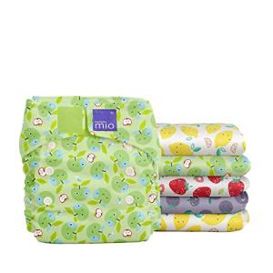 Bambino Mio Miosolo Cloth Diaper Set, Cute Fruit by AmazonUs/BAPIX