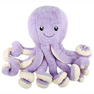 DENTRUN OctopusÂ StuffedÂ Animals, Octopus Plush Doll Play Toys for KidsÂ Girls Boys Adults Birthday Xmas GiftÂ Present 7/16/24/32Â Inches, 5 Colors by DENTRUN