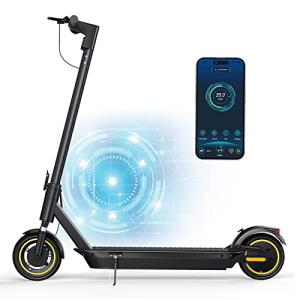 Aovopro ESMAX Electric Scooter, 27 Miles Range, Upgraded 500W Motor, 21 MPH Speed,10" Anti-Puncture Self-Sealing Air Tyre, Portable Commuting Electric Scooter for Adults by Huizhou Peter Technology CO.,Ltd