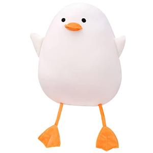 DRUNKENRIVER Cute Duck Stuffed Animals Sleeping Pillows Gifts for Girls Teens White Plushie Hugging Animal Super Soft Toys Christmas, Valentine's Day Gifts (White,27.5inches) from DRUNKENRIVER