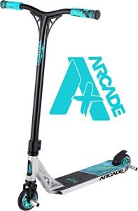 Arcade Pro Scooters Plus Stunt Scooter for Kids 10 Years and Up - Perfect for Intermediate Boys and Girls - Best Trick Scooter for BMX Freestyle Tricks (ARCADE Plus - Ultra Lava) by Nextsport