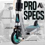 Arcade Pro Scooters Plus Stunt Scooter for Kids 10 Years and Up - Perfect for Intermediate Boys and Girls - Best Trick Scooter for BMX Freestyle Tricks (ARCADE Plus - Ultra Lava) by Nextsport