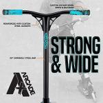 Arcade Pro Scooters Plus Stunt Scooter for Kids 10 Years and Up - Perfect for Intermediate Boys and Girls - Best Trick Scooter for BMX Freestyle Tricks (ARCADE Plus - Ultra Lava) by Nextsport