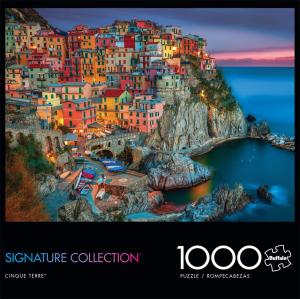 Buffalo Games - Cinque Terre - 1000 Piece Jigsaw Puzzle Multi, 26.75"L X 19.75"W from Buffalo Games