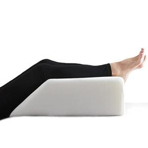 Restorology Leg Elevation Pillow for Sleeping - Supportive Bed Wedge Pillow for Circulation, Swelling, Foot & Knee Discomfort by Sleep Restoration