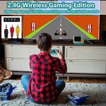 WELLSTÂ·G Retro Video Games Console for Kids Adults Built-in 308 Classic Electronic Game 3.0'' Screen Mini TV Games Console Support TV Output and USB Charging Birthday Xmas Gift for Boys Girl 4-12 by WELLSTÂ·G