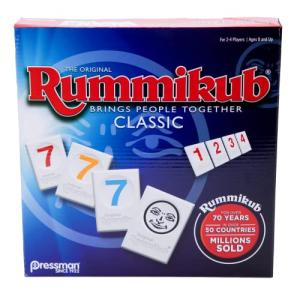 Rummikub by Pressman - Classic Edition - The Original Rummy Tile Game, Blue from Pressman