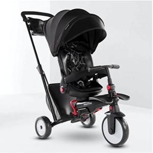 smarTrike 7 Urban Folding Baby Tricycle, Black from smarTrike