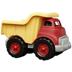 Green Toys Dump Truck in Yellow and Red - BPA Free, Phthalates Free Toys for Gross/Fine Motor Skill Development. Pretend Play , Red/Yellow by Green Toys