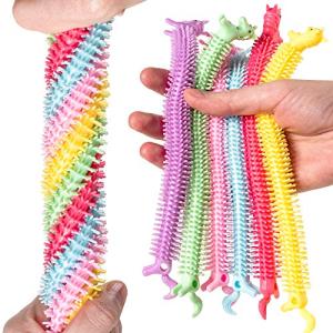 NUTTY TOYS Unicorn Noodle Sensory Strings - Top Classroom ADHD Monkey Fidget, Fine Motor Skills & Learning for Toddlers, Best Kid Boy Girl Tween Teen & Adult Christmas Stocking Stuffer Gifts Idea 2023 by NUTTY TOYS