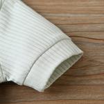 Bafeicao Baby Boy Girl 3 Pack Solid Romper Ribbed Short Sleeve Bodysuit Jumpsuit Infant Knitted Outfits Clothes, S Cyan+Blue+Green, 3-6M by Hangzhou Jiaxin Trading Co., Ltd.