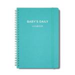 Baby's Daily Log Book - Baby Care Planner for Newborns with 152 Easy to Fill Pages,Tracking Feed,Sleeping,Diaper,Awake Time to take Good Care of Your Newborn Baby's - Teal PU Cover by Cheericome