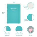 Baby's Daily Log Book - Baby Care Planner for Newborns with 152 Easy to Fill Pages,Tracking Feed,Sleeping,Diaper,Awake Time to take Good Care of Your Newborn Baby's - Teal PU Cover by Cheericome