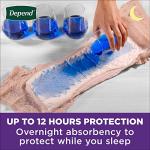 Depend Night Defense Adult Incontinence Underwear for Women, Disposable, Overnight, Small, Blush, 64 Count, Packaging May Vary by Kimberly-Clark Corp.