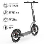Hiboy Electric Scooter - Electric Scooter for Adults - 31 Miles Long Range & 22Mph Folding Commuter Electric Scooter - Fat Tire Electric Scooter(VE1 PRO/ECOM 14) from Freeman IT Limited