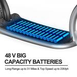 Hiboy Electric Scooter - Electric Scooter for Adults - 31 Miles Long Range & 22Mph Folding Commuter Electric Scooter - Fat Tire Electric Scooter(VE1 PRO/ECOM 14) from Freeman IT Limited