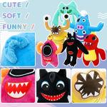 Lesome Garten of Banban Plush,10 inches Garden of Ban Ban Plushies Toys,Soft Monster Horror Stuffed Figure Doll for Fans Gift,Soft Stuffed Animal Figure Doll for Kids and Adult (6 PCS-Style 2) from Lesome