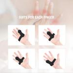 Tikaton Trigger Finger Splint, Adjustable Support, Finger Brace for Alleviating Finger Locking, Popping, Bending, Tendonitis, Stiffness, Pain Relief - Left or Right Hand from Tikaton
