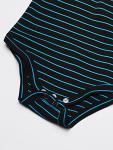 Under Armour baby boys Logo Polo Bodysuit, Black Stripes, 6-9 Months US from Under Amour Children's Apparel