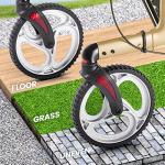 OasisSpace Foldable Rollator Walker with Seat (Golden) by OasisSpace