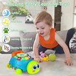 Baby Toys 6 to 12 Months, Tummy Time Toys Musical Turtle Crawling Toys with Light, Sound, Play Phone, Infant Toys 0-3 3-6 6-12 12-18 Months Birthday Toys for 1 Year Old Boy Girl Toddler Toys Age 1-2 from Ouriky