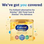 Enfamil NeuroPro Baby Formula,Infant Formula Nutrition,Triple Prebiotic Immune Blend,2'FL HMO,& Expert-Recommended Omega-3 DHA,Perfect Choice for Baby Milk,Non-GMO,Liquid bottle,6 Oz,24 Total by AmazonUs/MECV7