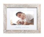 Pearhead Daddy And Me Rustic Keepsake Baby Frame, Gender-Neutral Dad And Baby Picture Frame, Baby Nursery DÃ©cor, Baby's First Christmas Gift, Holiday Gift Ideas, Baby Holiday Gifts by AmazonUs/PEKJ9