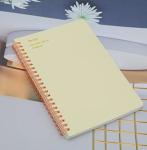 Yansanido Spiral Notebook, 4 Pcs 4 Color A5 Thick Plastic Hardcover 7mm College Ruled Paper 80 Sheets (160 Pages) Journal for School and Office Supplies (4 Pcs A5) from Yansanido