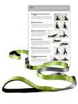Gradient Fitness Stretching Strap for Physical Therapy, 12 Multi-Loop Stretch Strap 1" W x 8' L, Neoprene Handles, Physical Therapy Equipment, Yoga Straps for Stretching, Leg Stretcher (Green) by Gradient Fitness
