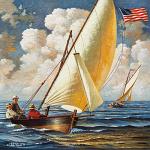 Buffalo Games - Charles Wysocki - Breezin' Along - 300 Large Piece Jigsaw Puzzle by Buffalo Games