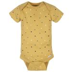 Gerber unisex baby 8-pack Short Sleeve Onesies Bodysuits and Toddler T Shirt Set, Tiger Green, 6-9 Months US from Gerber