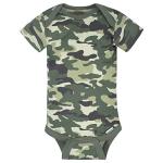 Gerber unisex baby 8-pack Short Sleeve Onesies Bodysuits and Toddler T Shirt Set, Tiger Green, 6-9 Months US from Gerber