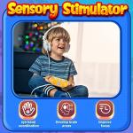 ORDTBY Handheld Puch Work Pop it Fidget Travel Pro Game Electronic Sensory Popper Light Up for Kids 8-12 Birthday Xmax Gift for 3 4 5 6 7 8+ Year Old Teen Boy Girls(Appearance Patent) from ORDTBY