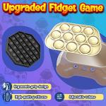 ORDTBY Handheld Puch Work Pop it Fidget Travel Pro Game Electronic Sensory Popper Light Up for Kids 8-12 Birthday Xmax Gift for 3 4 5 6 7 8+ Year Old Teen Boy Girls(Appearance Patent) from ORDTBY