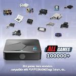 Retro game console Super Console X2 with 100,000+ games, video game console compatible with 70+ emulators, Emuelec 4.5/Android 9.0 dual system, supports 4K UHD, BT5.0, 2.4G+5G dual-band, plug and play by Bearway